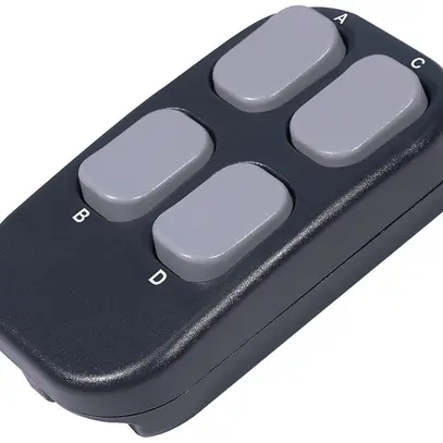 Émetteur portable ALADIN Mini II EnOcean 4-can anthracite/gris clair 