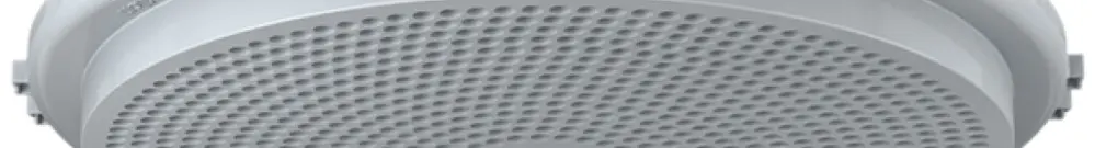 Placca frontale HaloX 180 p.calcestruzzo in opera, uscita variabile, mat.sintet. 