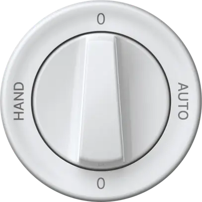 Interruttore rotativo origin commutatore 2/1L 16A 250V 0-AUTO-0-HAND 60×60mm bi 