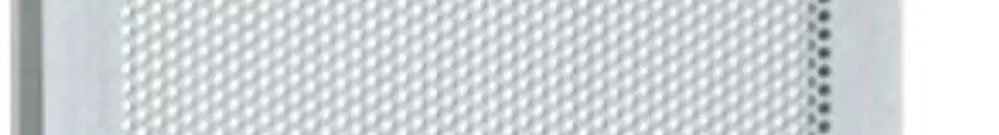 Pannello media Hager univers per INC 6-file 2 file modulari 250×900mm 