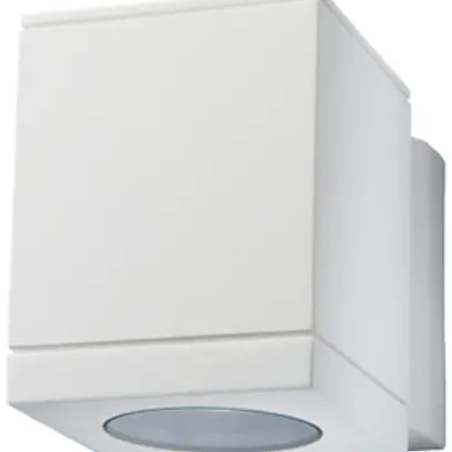 Applique SG Echo GU10 1×6.2W 360lm 830 IP54 REG diretto 147×90×120mm bianco 