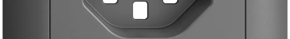 Kit frontale INC EDIZIOdue grigio scuro 88×88mm 1×T23 
