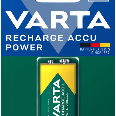 Accumulateur VARTA Ready To Use NiMH pile 9V, 0.2Ah blister à 1 pce 