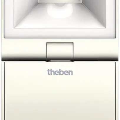 Proiettore LED theLeda S10, 10W 840lm 3000K, con rilevatore di movimento, bianco 