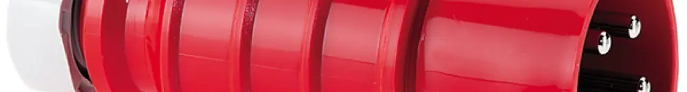 Spina mobile CEE Bals 5P 16A 400V 3h rosso IP44 nic.QC.TE-Plus 