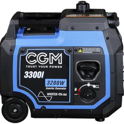 Générateur électrique CGM 3300I 3000W 7.8L 2×T23 2×USB 16.3A 230V IP23 