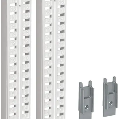 Fixation Hager pour barre dans armoire FR 400mm CP II hauteur réglable 
