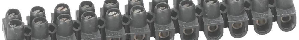 Morsettiera Nylbloc 12L 16mm² nero 