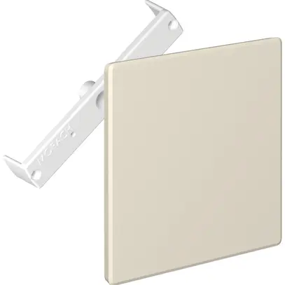 Couvercle à broches CRALLO-RED-BOX 130×130mm avec traverse diagonale beige 