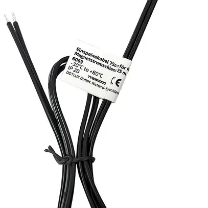 Anschlusskabel DOTLUX RETAILO 2-polig Adapter freies Ende 0.75m schwarz 