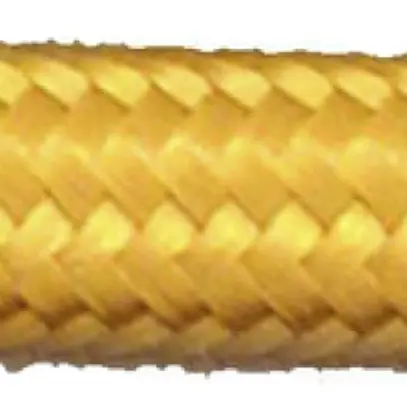 Câble textile Roesch rond 3×0.75mm² PNE jaune 