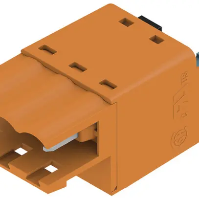 Connecteur mâle WM Signal SLF 5.08/03/180 SN OR BX SO 3L 180° 5.08mm or 