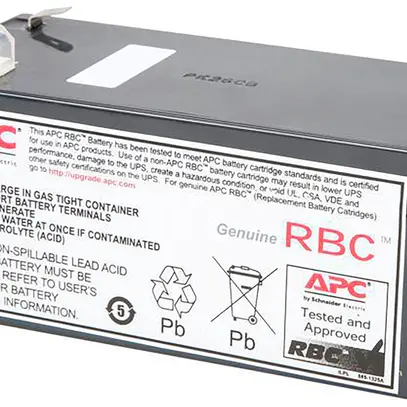 Batterie APC 12V 3000mAh 1 cellule 134×58×66mm 