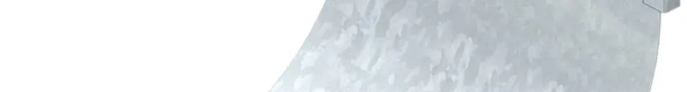 Couvercle Bettermann pour coude vertical intér.90° 100mm zingué en continu 