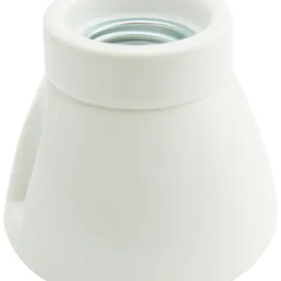 Portalampada Elektrogros portalamp.soffitto E27 250V 4A Ø75×65mm porcellana bi 