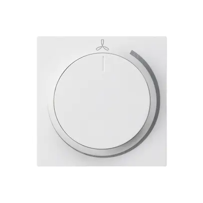 Kit frontale kallysto 60×60 bianco per regulatore di velocità 