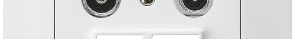 Prise multimédia ENC kallysto.trend R/TV 11dB 2GHz blanc 