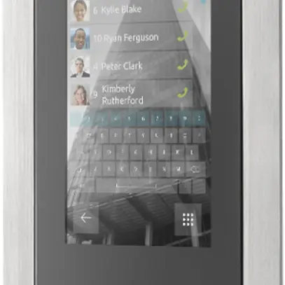 Stazione da porta INC Touch Net2 Entry, nero/argento 
