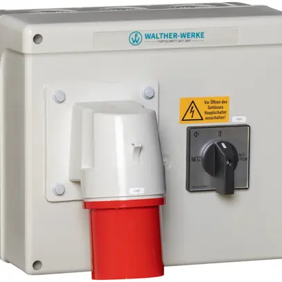 Alimentation de secours AP Walther-Werke 63A sans poussoir de contrôle 