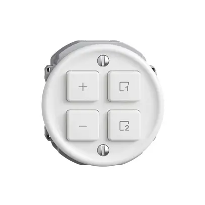 Commande pour variateur 1c scène/4t Sdue Wiser blanc 