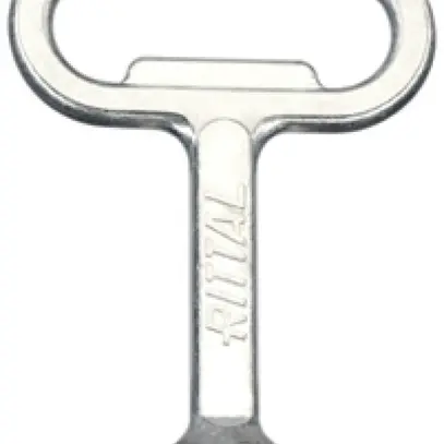 Clé Rittal HD 2549.600 pour insert de fermeture HygienicDesign 