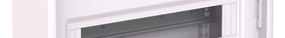 Distributeur AP ABB AK660N4, 5 rangées, 60UM, 828×339×99mm, blanc 