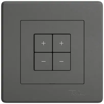 UP-Bedienaufsatz zu Dimmer EDIZIO.liv Wiser SNAPFIX® 2K 4T dgu 