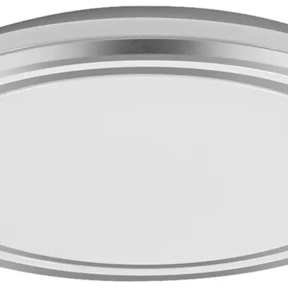 LED-Deckenleuchte LEDVANCE Orbis Helman 16W 1100lm 830 Ø295×65mm Silber 