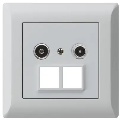 Presa multimedia INC kallysto.line R/TV 19dB 2GHz grigio chiaro 