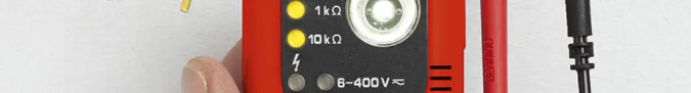 Tester di continuità Benning Dutest pro 6…400VUC 0…10kΩ CAT III 300V 