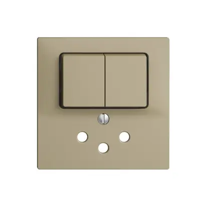 Frontset EDIZIOdue sand 60×60mm T12 