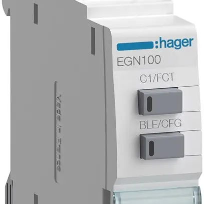 Timer multifunzionale digitale Hager EGN100 con Bluetooth, 1 canale 