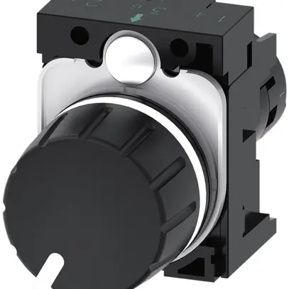Potentiometer Siemens SIRIUS ACT mit Halter 4.7kΩ schwarz Kunststoff 