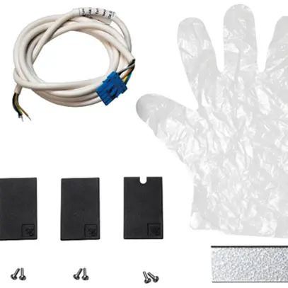 Anschluss-Set SG Lineal surface End-Einspeisung DALI 5×0.75mm² schwarz 