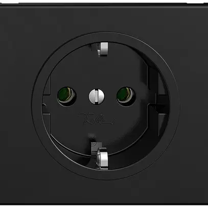 Presa FLF Feller FLF Schuko 16A 230V 75×62.5mm nero 