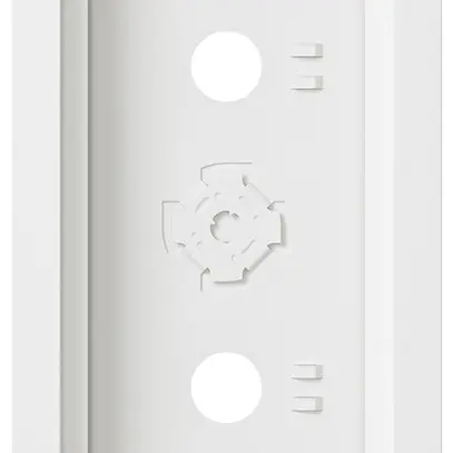 AP-Gehäuse Siedle 3× 132×332×36.5mm weiss 