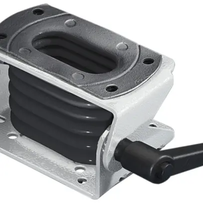 Adattatore Rittal CP 6206.460 per CP60/CP120 acciaio grigio 