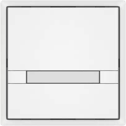 Pulsante KNX RGB EDIZIO.liv SNAPFIX® sensore temp.s.LED targ.1× com.2T bi 