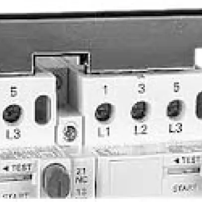 Bloc de barre collectrice AB 140A-C-W453, 3L, pour 3 appareils, entraxe 45mm 