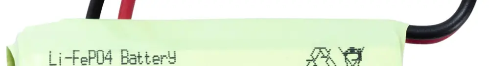 Accu DOTLUX EXITmutli/EXITflat ions de lithium 3.2V 1000Wh câble et fiche 