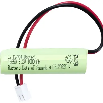 Accu DOTLUX EXITmutli/EXITflat ions de lithium 3.2V 1000Wh câble et fiche 