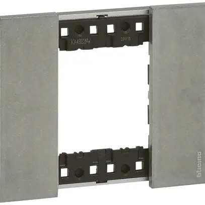 Cadre de recouvrement Living Now 2 modules 102.5×86mm moon 