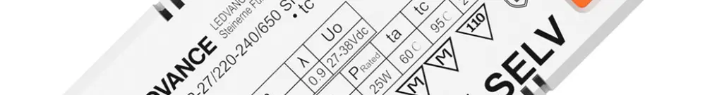 LED-Betriebsgerät LEDVANCE SURFACE FLAT 66…90W 60V 300…775mA ON/OFF 