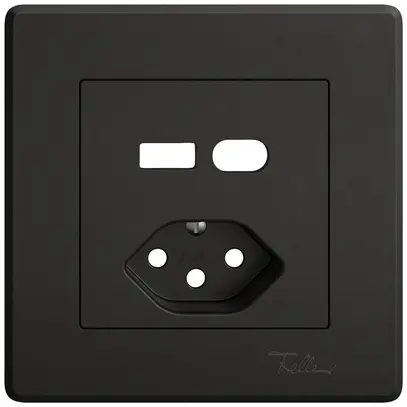 Kit di montaggio INC EDIZIO.liv SNAPFIX® per combi.USB A+C/presa T13 ne 