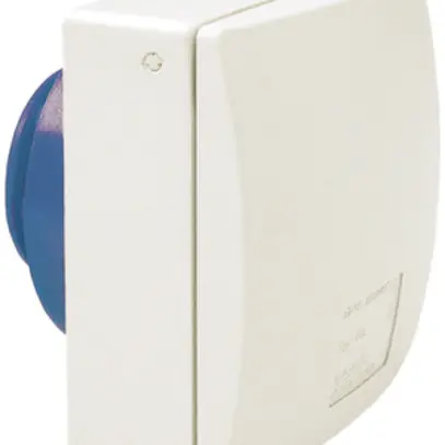 Prise INC mondo 3L 16A 6h 90×90mm, blanc pur 