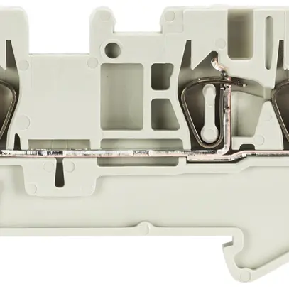 Borne de passage joignable WKF 0.08…1.5mm² 17.5A 500V 3×ress.1 ét.rail 35mm gr 