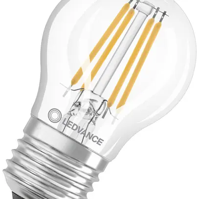 LED-Lampe LEDVANCE CLAS P E27 3.4W 470lm 4000K DIM Ø45×77mm klar 