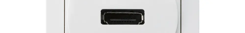 Presa di raccordo kallysto A HDMI con raccordo a vite bianco 