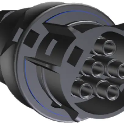 Presa Wieland 1.5…4mm² 5L diametro di cavi 6…10mm, nero 
