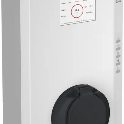 Stazione di carico ABB Terra W11-T-RD-M-0 tipo 2 AC 3P 16A MID c.RFID e display 